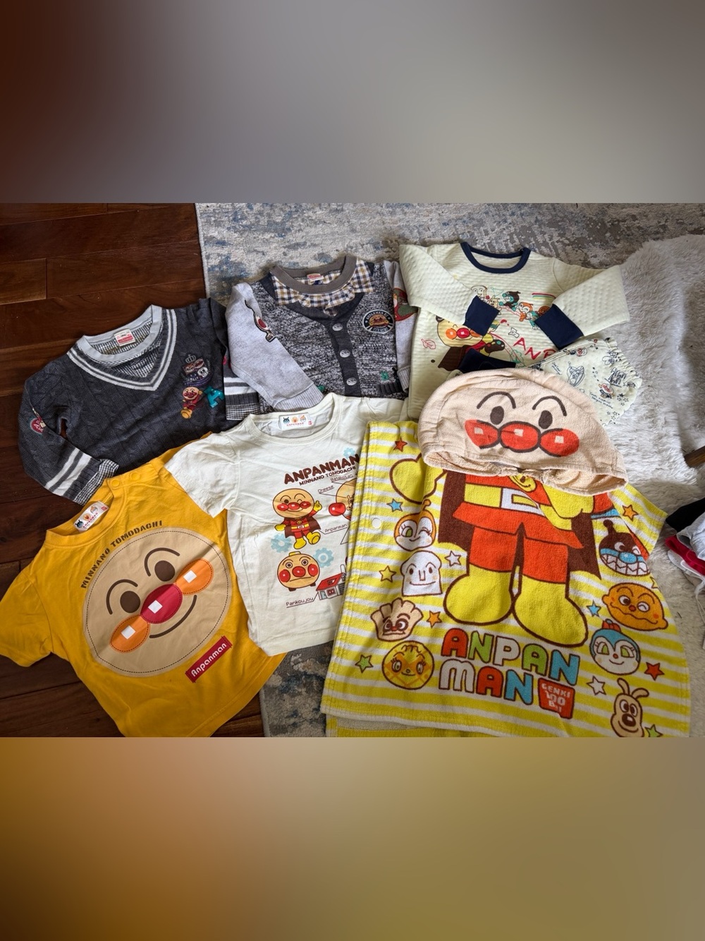 Anpanman kids clothing lot